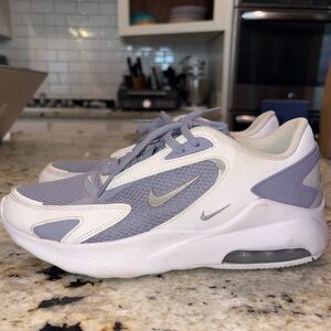 Nike Air Max Bolt Women's Shoes in the Indigo Haze/White-Metallic Platinum